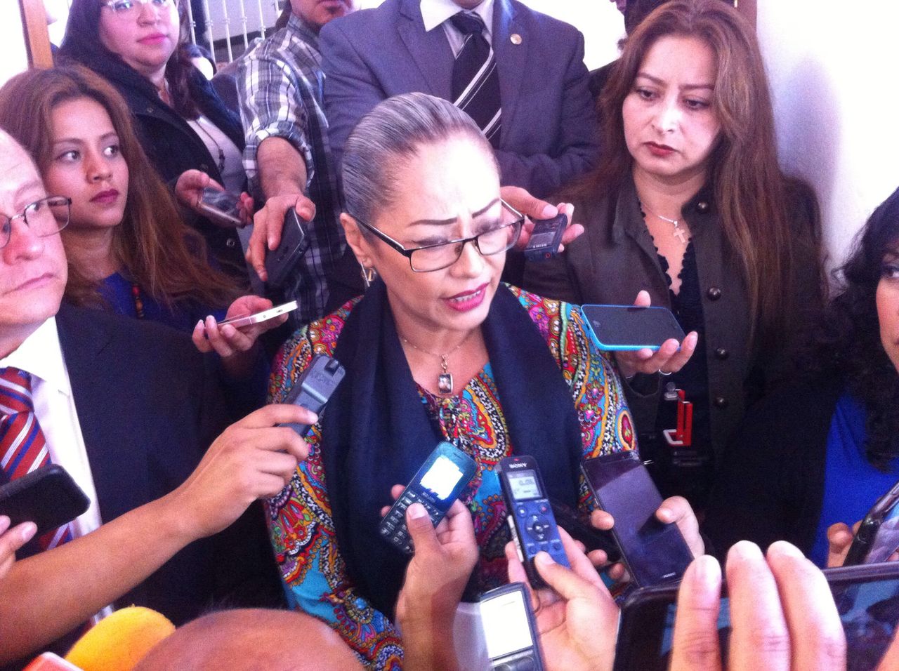La presidenta de la FMOPDH, Namiko Matsumoto Benítez, anunció la preparación de un Programa de Atención Homologado para Migrantes (Adolfo Tenahua)