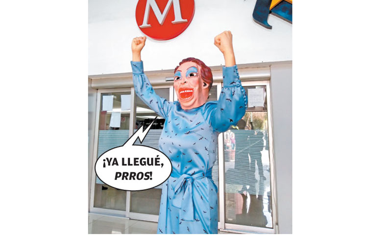 Entrevista a la ‘Gordilla’. (G. Guerrero)