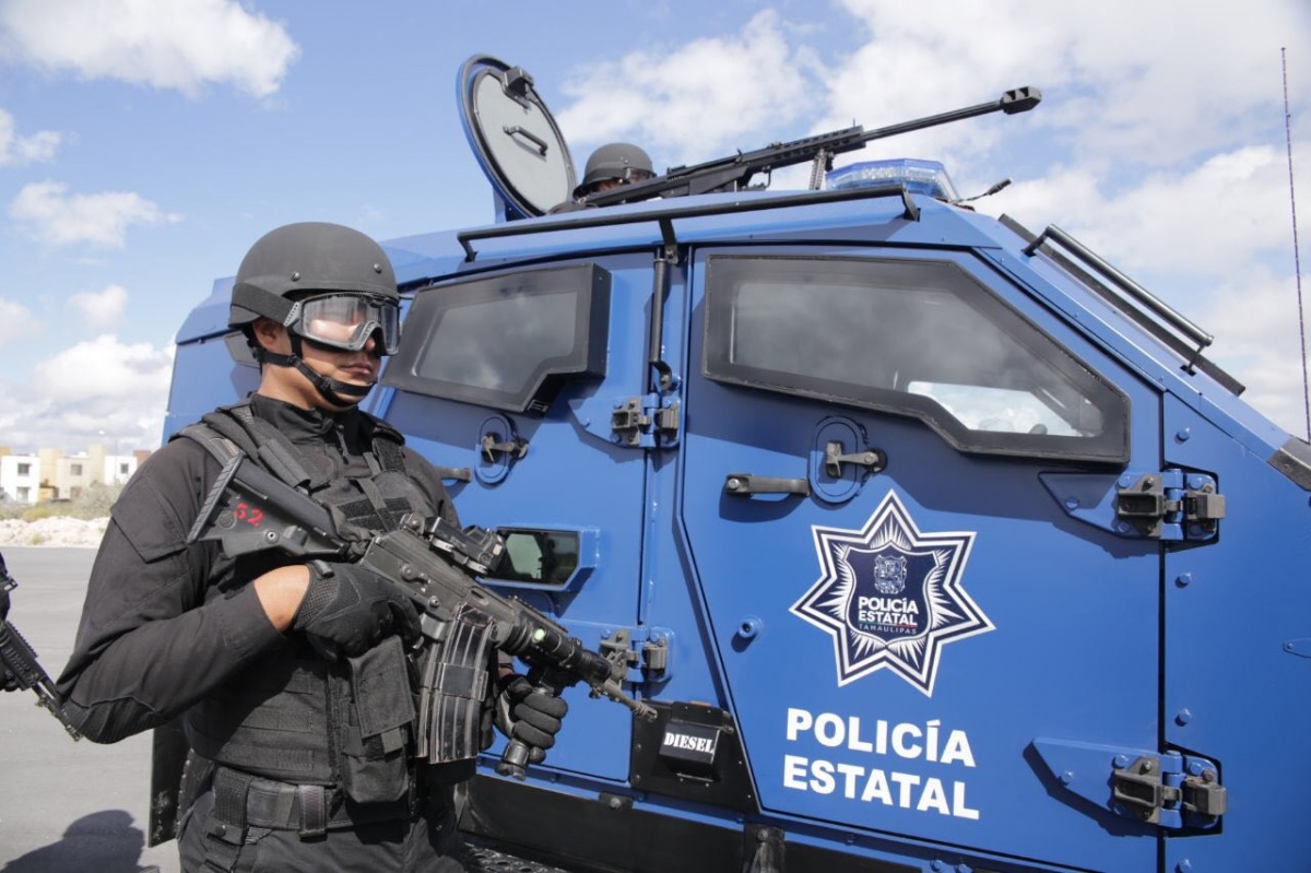 Grupo de élite de la Policía Estatal.(Milenio Digital)
