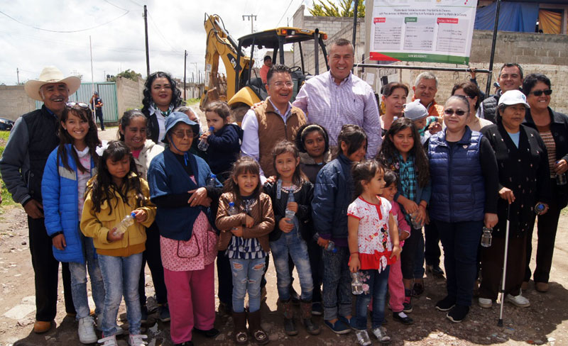 Dieron inicio a las obras del programa de infraestructura federal “Hábitat 2018". (Cortesía)