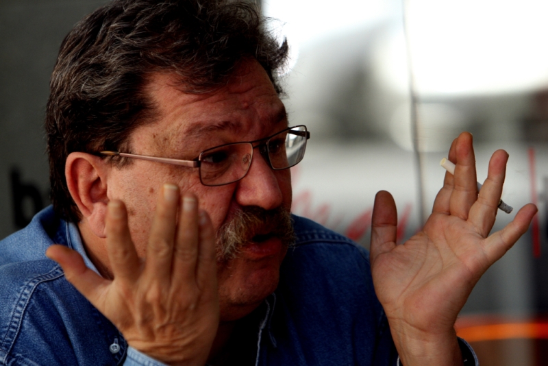 'El olor de las magnolias' y 'La libertad, la bicicleta' son las nuevas novelas de Taibo II. (Foto: héctor Téllez | MILENIO)