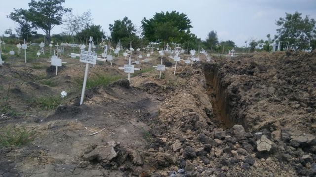 Fosa común en Altamira (Lucero Reyes)