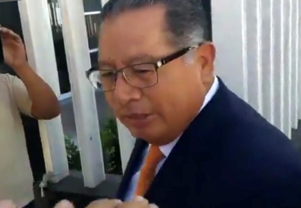 El ex gobernador interino de Veracruz reapareció en el penal de Pacho Viejo. (Isabel Zamudio)