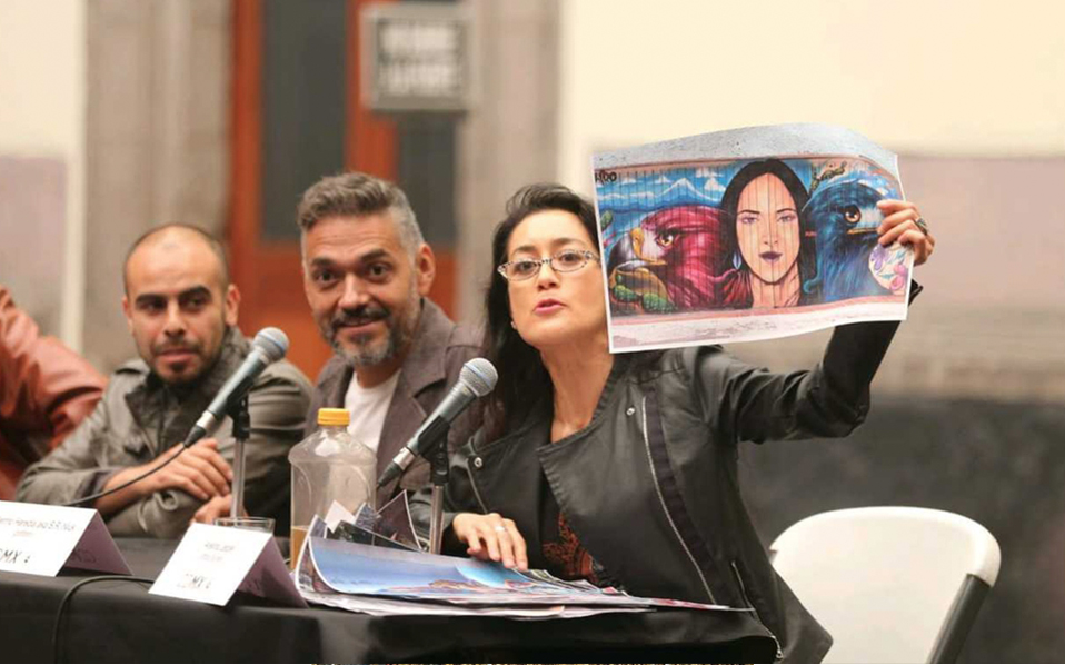 En el Museo de la Ciudad de México. Foto Javier Ríos