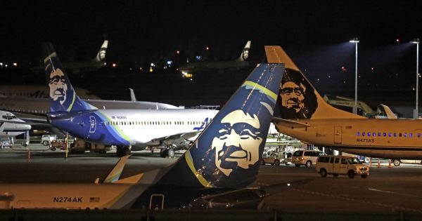 El avión robado pertenece a la aerolínea Alaska Airlines.