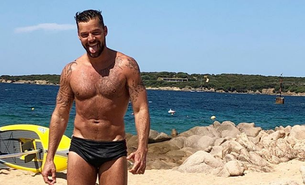 Ricky Martin está en Europa. (Foto: Instagram)