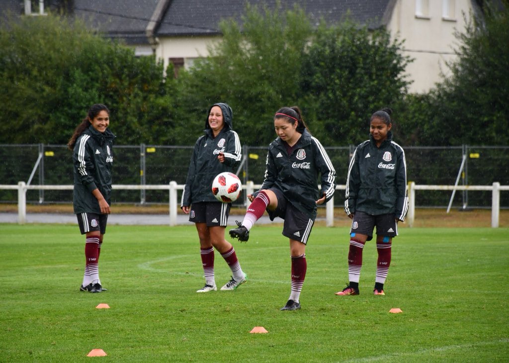 El Tri femenil Sub 20 se prepara para enfrentar a Inglaterra (Twitter @miseleccionmx)