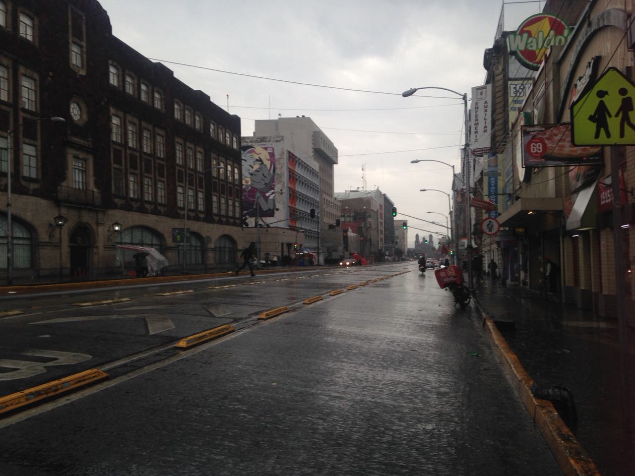 Se activó la alerta amarilla en al menos seis delegaciones. (Emma Blancas)