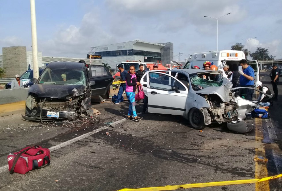 El incidente provocó congestionamiento vial en la zona. (Cortesía)