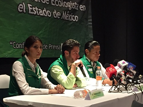 Integrantes del PVEM Edomex. (Archivo/Especial)