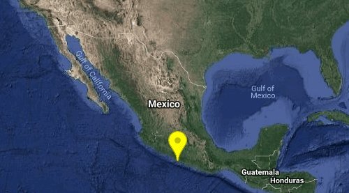 Usuarios de redes sociales reportaron que el sismo se sintió en zonas del sur y centro de la Ciudad de México. (@SSNMexico)