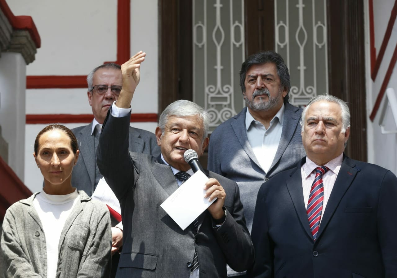 Andrés Manuel López anuncia proyectos turísticos durante su gobierno. (Foto:  Araceli López)
