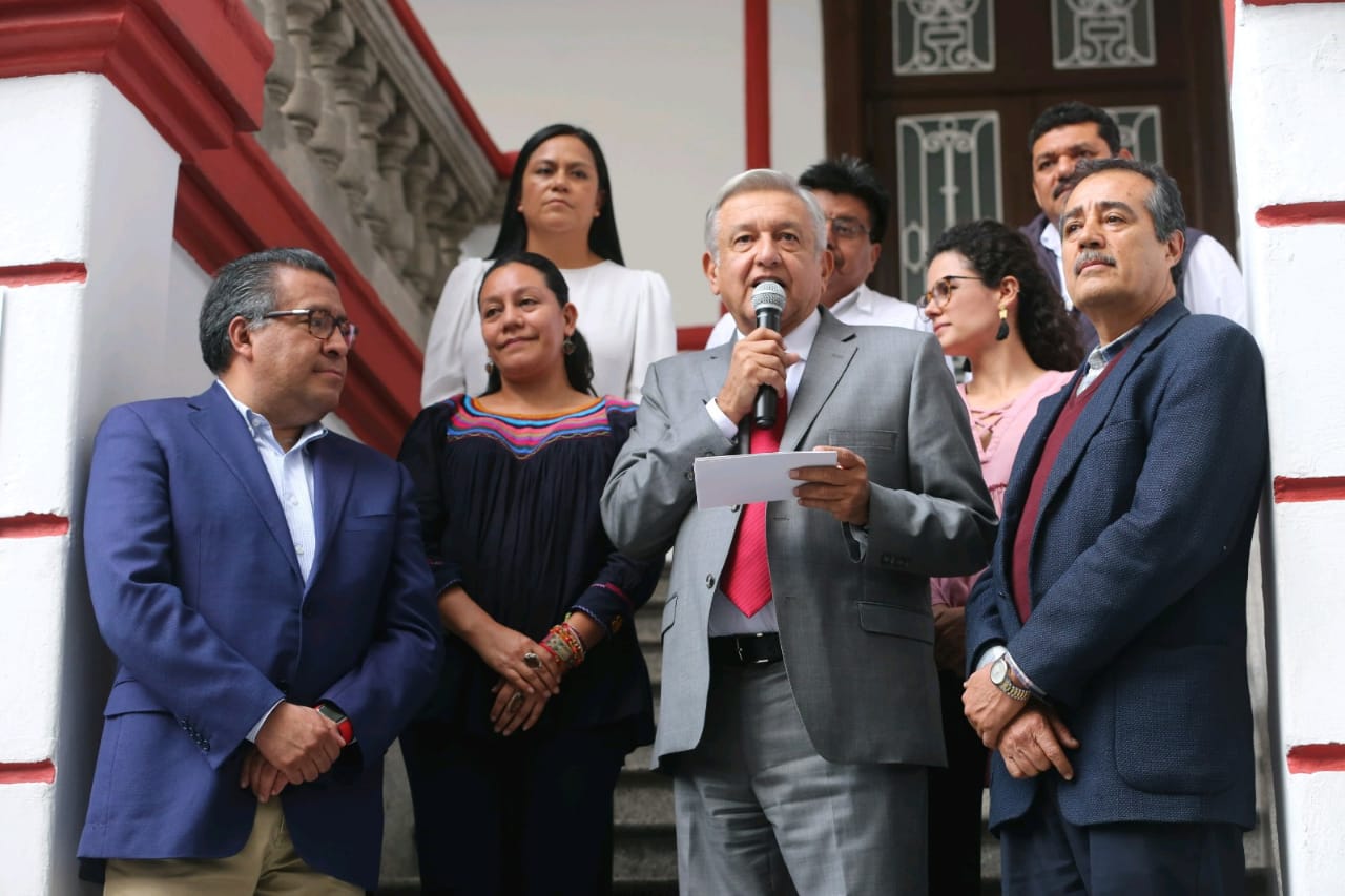 AMLO hace nuevos nombramientos en su gabinete. (Javier Ríos)