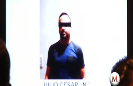 Anuncian detención de Julio César N.