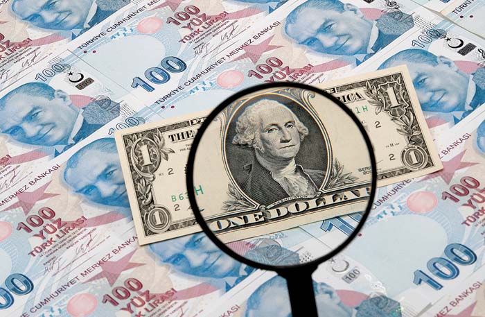 La lira ha sido maltratada en las últimas jornadas.