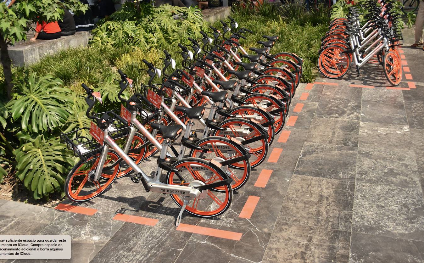 Mobike, servicio de bicicletas inteligentes busca llegar a León. (Foto cortesía)