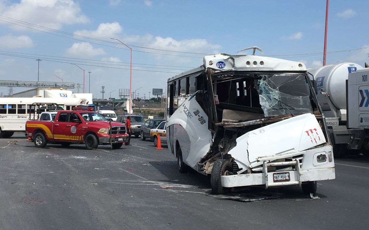 Choque deja 9 lesionados en la Reynosa-Río Bravo- Grupo Milenio