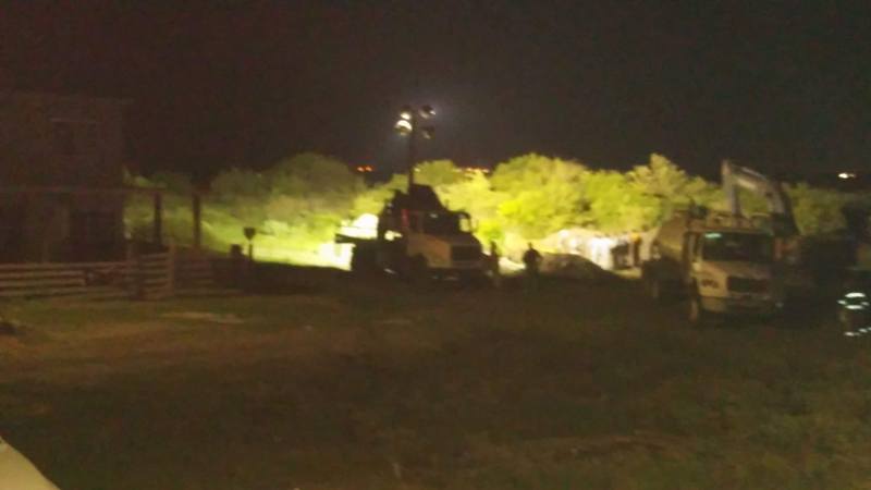 Realizan maniobras para evitar una desgracia.