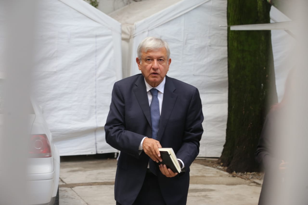 Andrés Manuel López Obrador dará a conocer el dictamen mañana. (Javier Ríos)