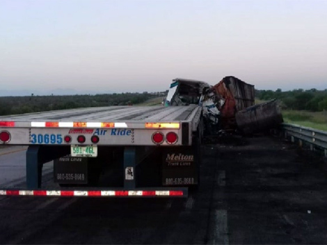 Choques en carretera a Laredo, (Foto: Especial)