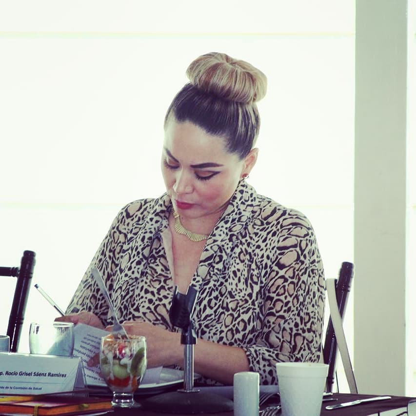 La diputada, Rocío Sáenz Ramírez, fue agredida verbalmente por funcionario de la Secretaría de Salud.
