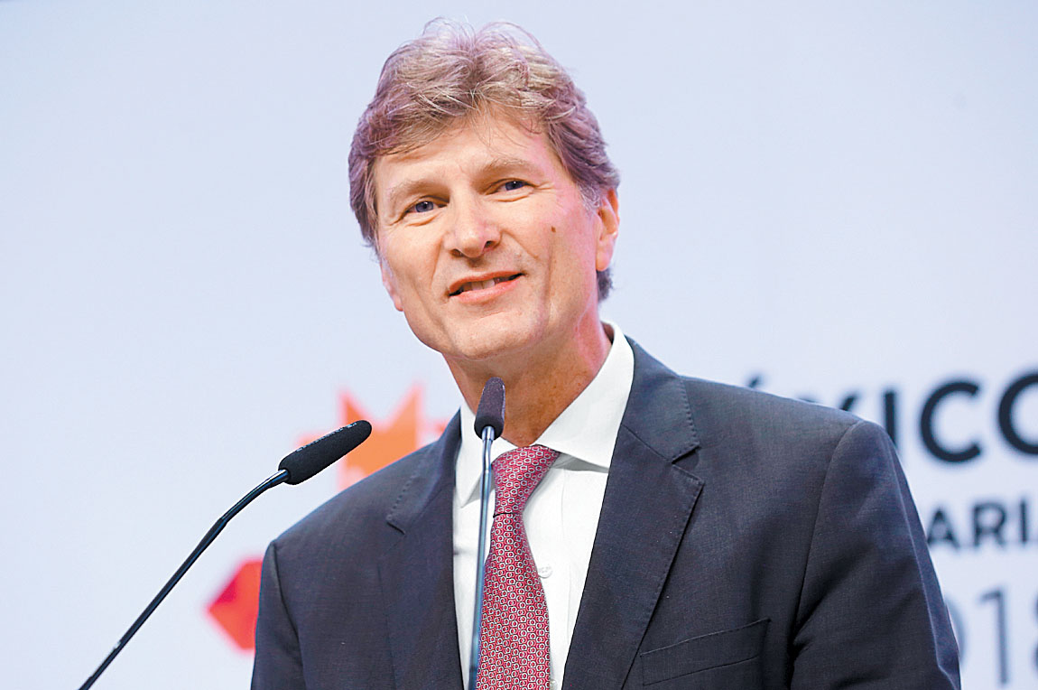 Enrique de la Madrid, titular de la Secretaría de Turismo. (Nelly Salas)