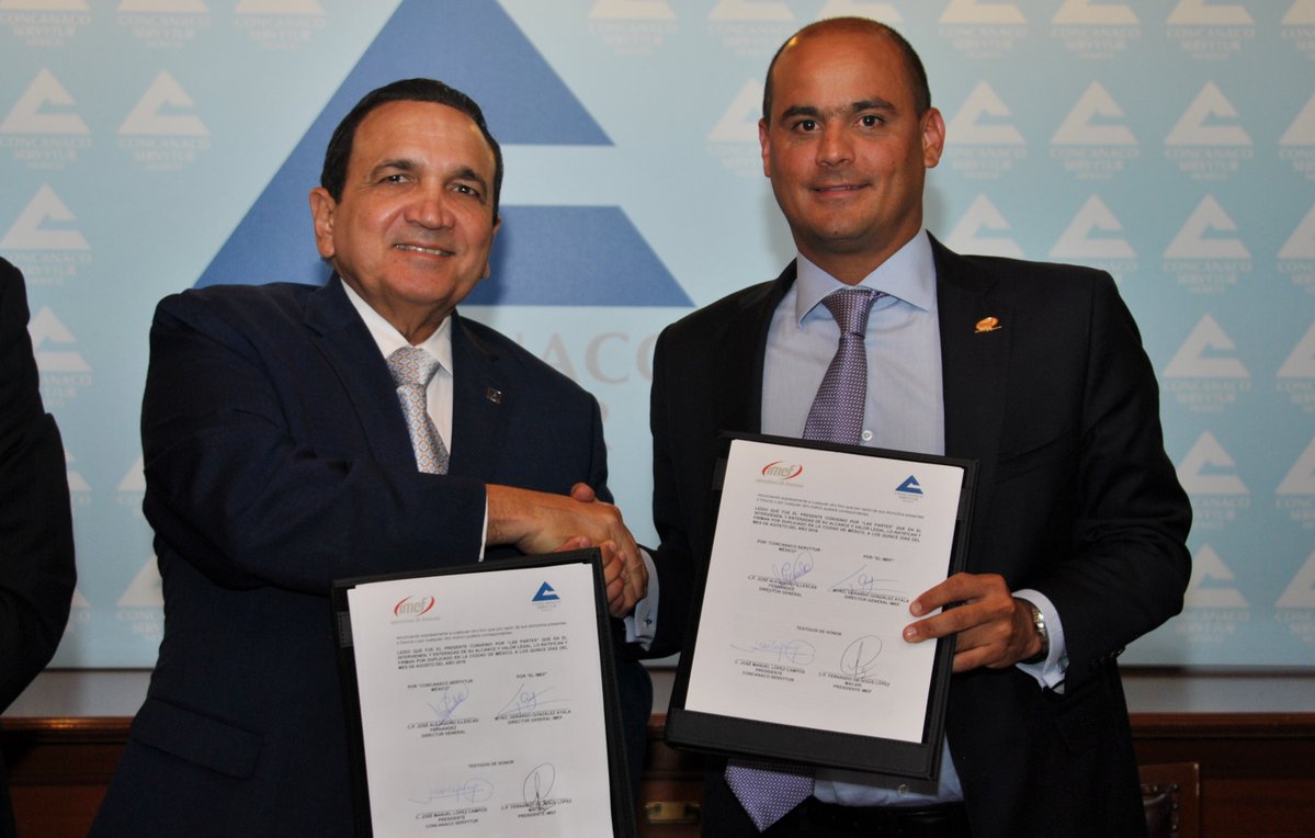 La IMEF y la Concanaco Servytur buscan fomentar la cultura financiera. (Foto: @IMEFOficial)