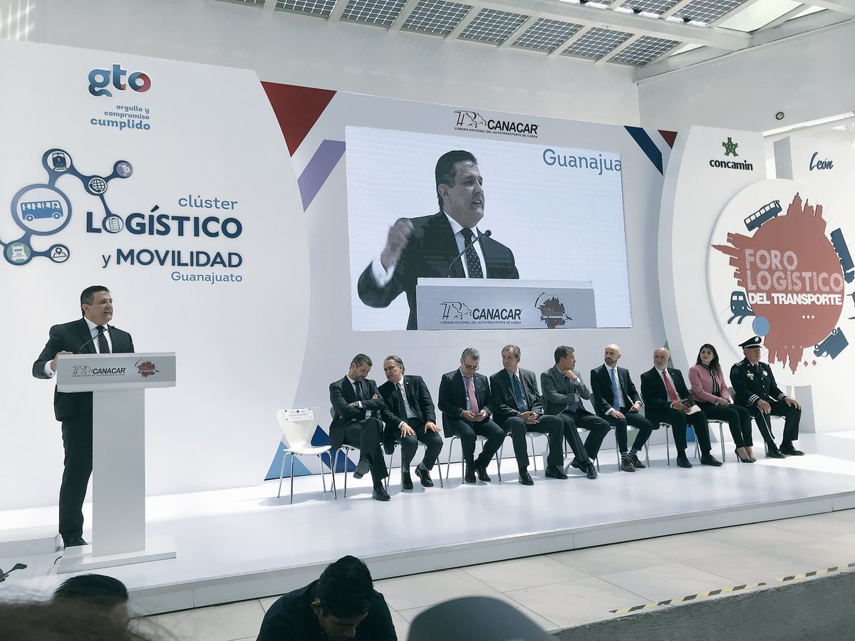Inauguración del Foro Logístico de Transporte. (Foto cortesía)