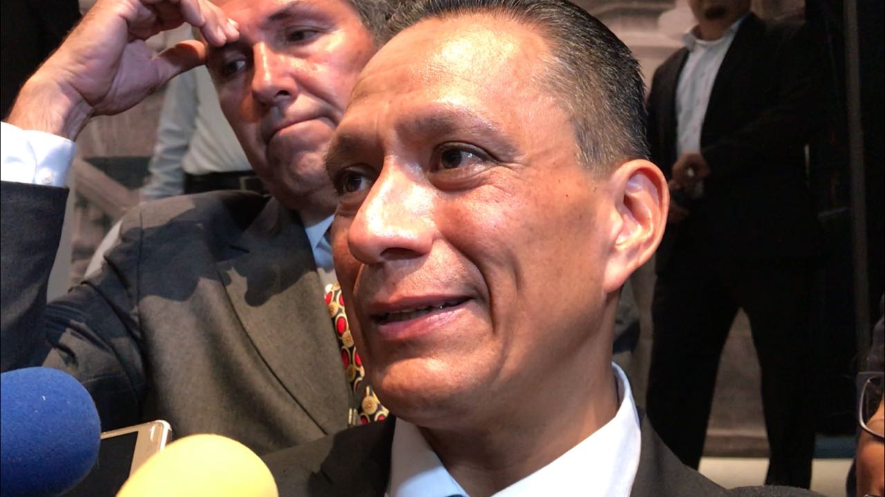 Luis Felipe Guerrero Agripino, rector de la UG. (Foto Carlos Olvera)