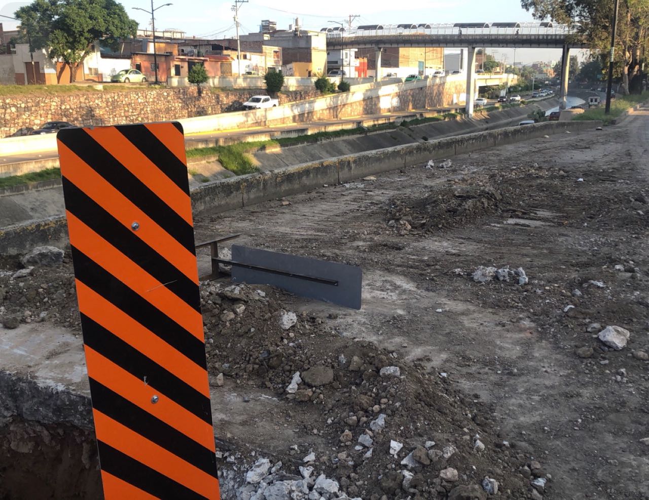 Rehabilitación en Malecón del Río va en un 20 por ciento. (Foto Joana Casillas)