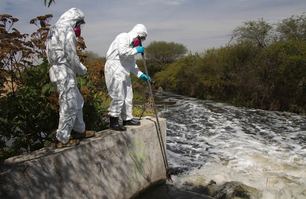 El río Santiago presenta serios problemas de calidad del agua en los puntos cercanos al Área Metropolitana de Guadalajara (Especial)