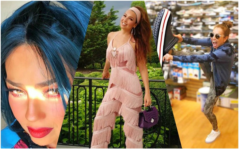 Los videos que publica la cantante en Instagram inspiraron el reto viral. (Instagram)