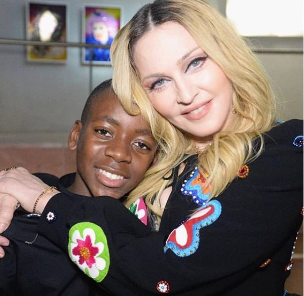 Madonna y su hijo adoptivo David Banda (Instagram @Madonna)