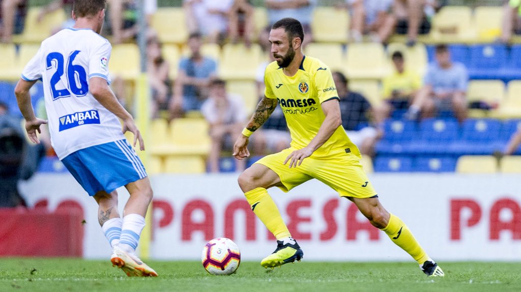 Miguel Layún en partido con el Villarreal. (@Miguel_layun)