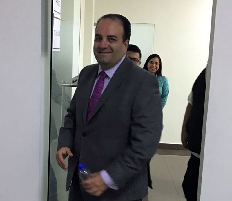 Alejandro Habib Nicolás señaló que busca recuperar la confianza de los habitantes en la CDHEH.  (Teodoro Santos)