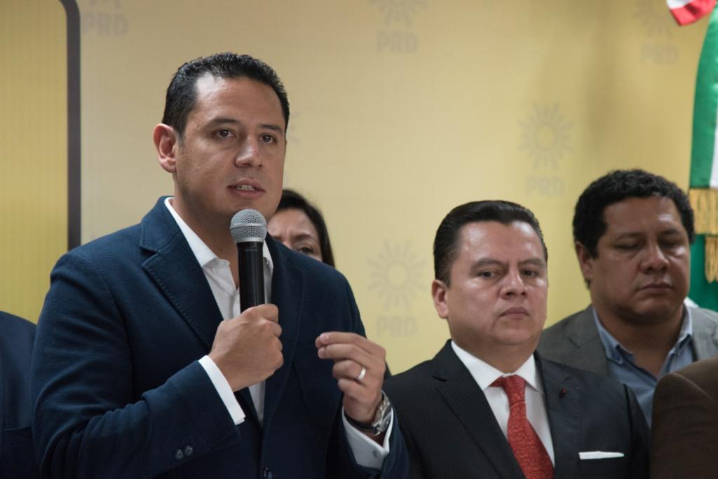 Ángel Ávila, secretario general del PRD. (Cuartoscuro)