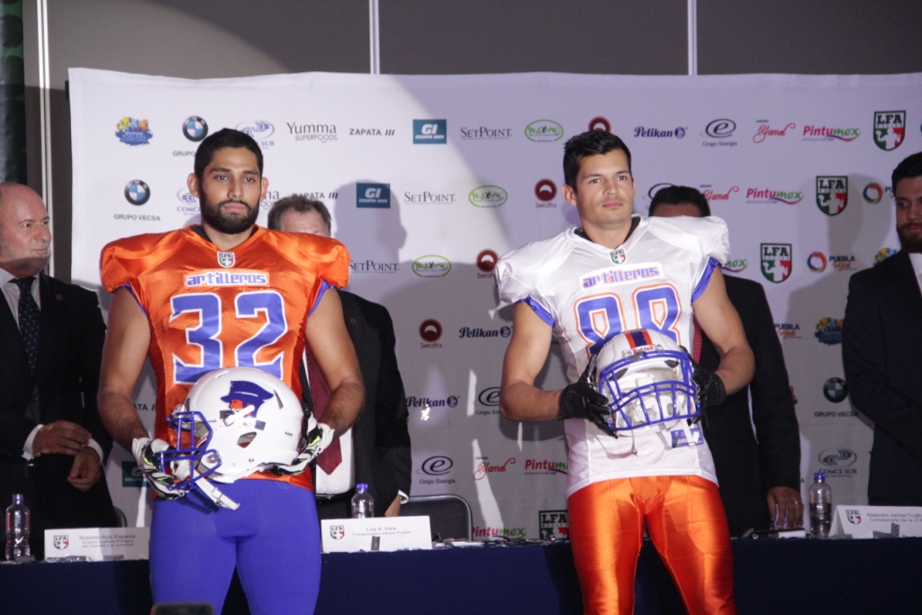 Los Artilleros fueron presentados de manera oficial como la nueva franquicia dentro de la Liga de Futbol Americano México (Especial)