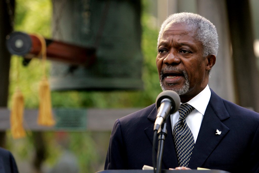 Kofi Annan murió a los 80 años. (Reuters)