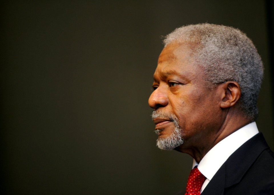 Kofi Annan fue el primer subsahariano en liderar las Naciones Unidas. (Reuters)