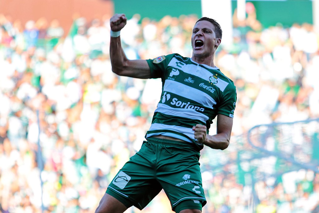 Furch celebra su gol ante Tigres (Imago7)