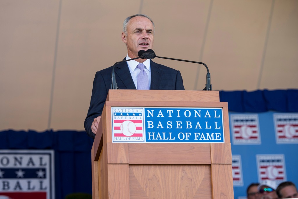 Rob Manfred, comisionado de las Grandes Ligas (Reuters)