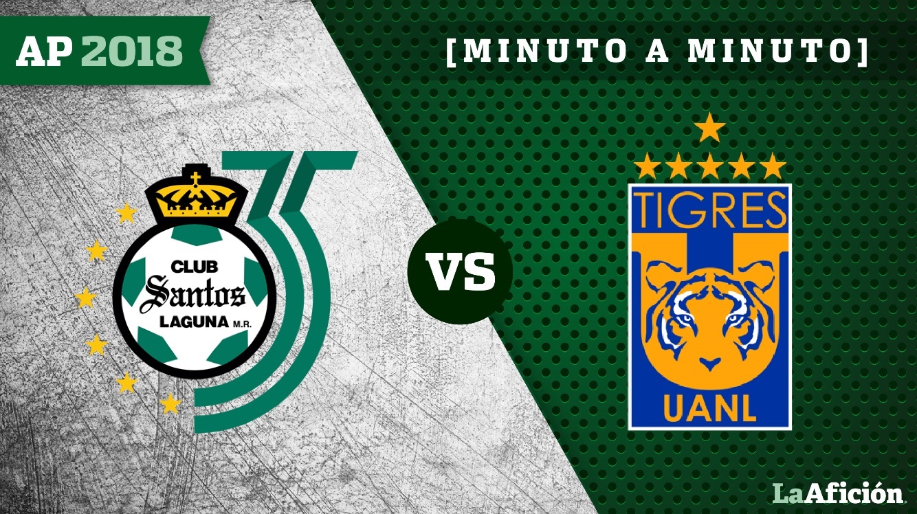 Santos vs Tigres en vivo y minuto a minuto