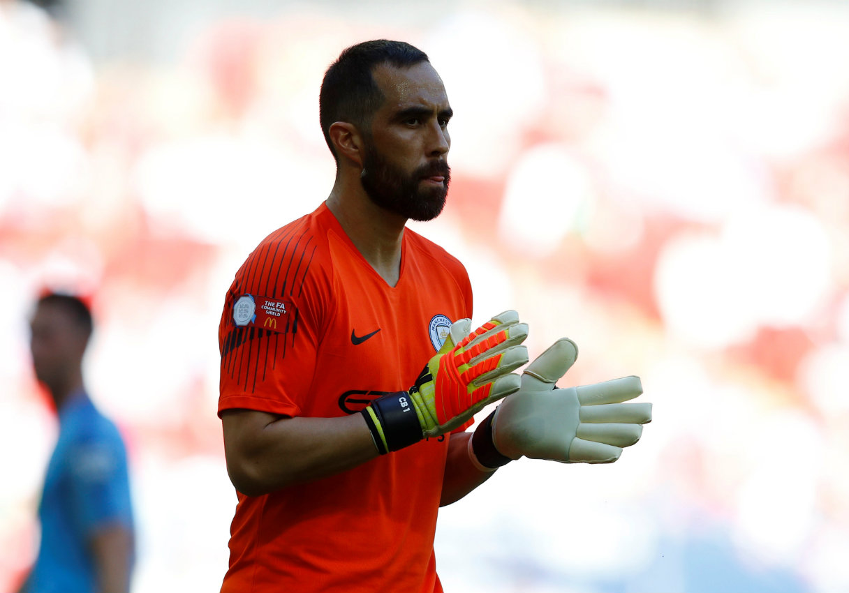 Claudio Bravo, arquero del Manchester City (Reuters)