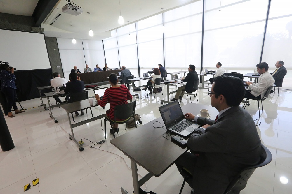 El examen fue aplicado en línea. (Leonel Rocha)