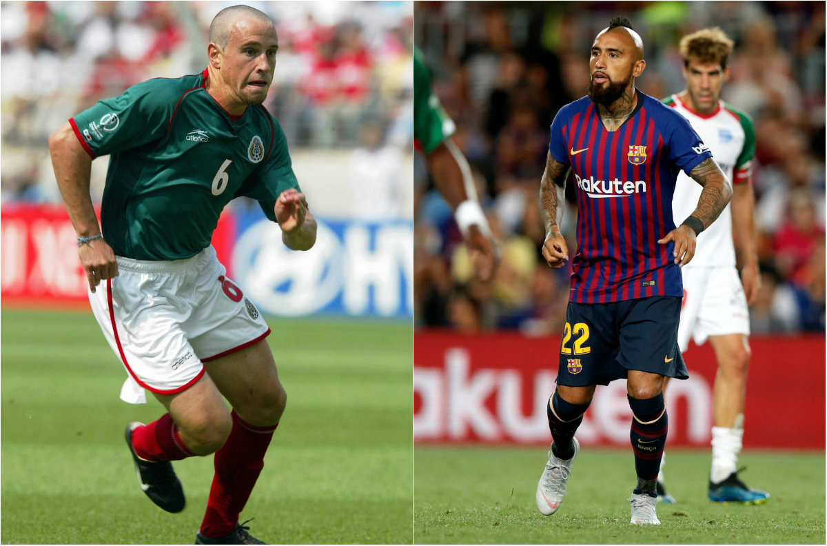 Gerardo Torrado y Arturo Vidal (Mexsport / Twitter @kingarturo23)