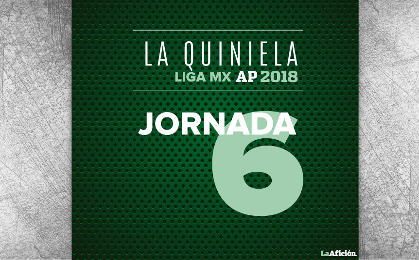 La quiniela de la Jornada 6 en La Afición (La Afición)