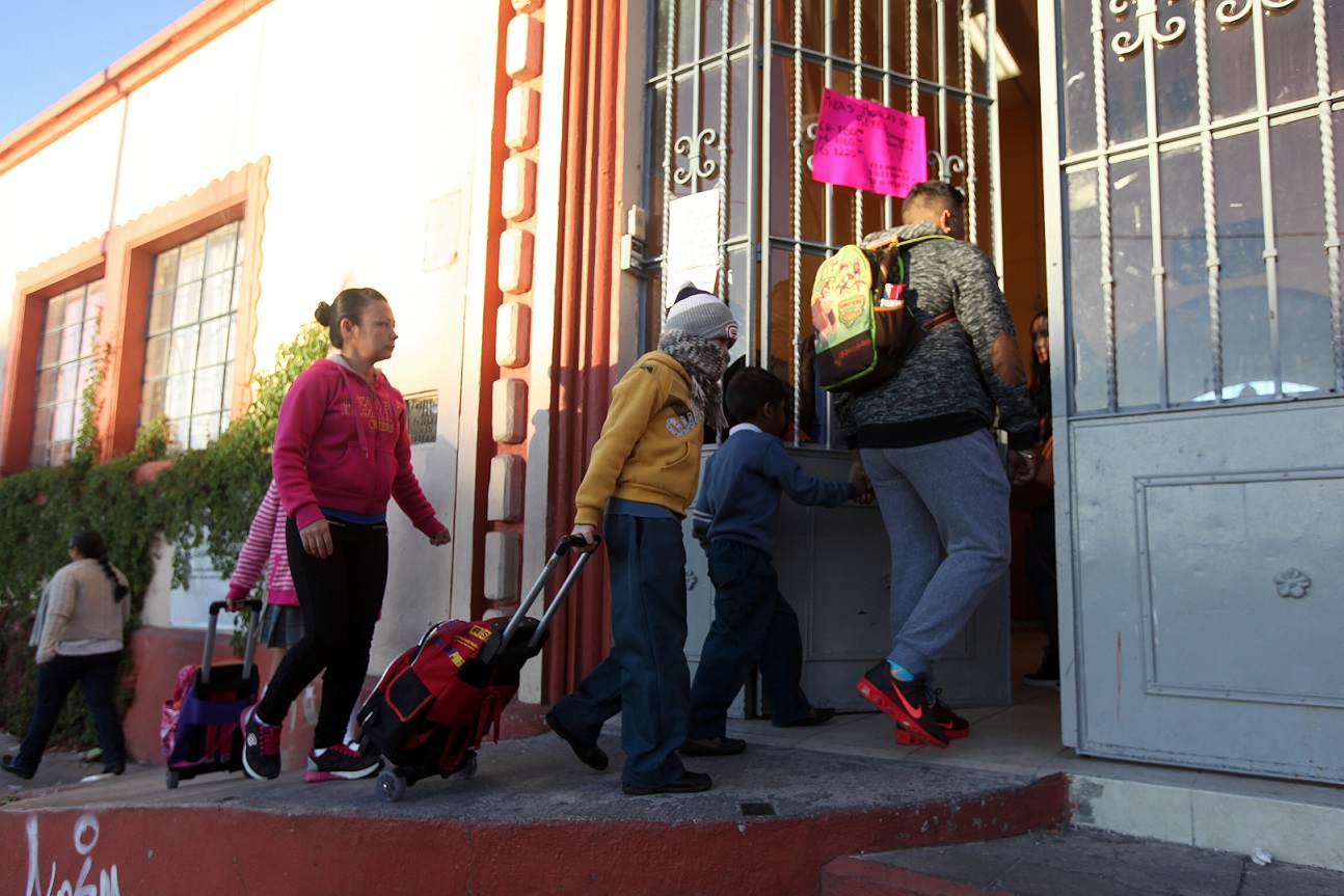 Las escuelas primarias recibirán hoy a los estudiantes. (Especial)