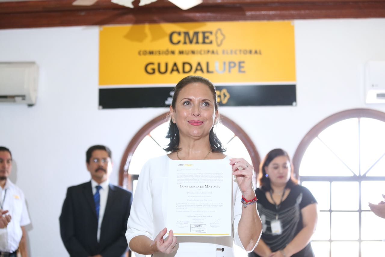 La ahora alcaldesa electa de Guadalupe, Cristina Díaz. (Foto: Jorge López)