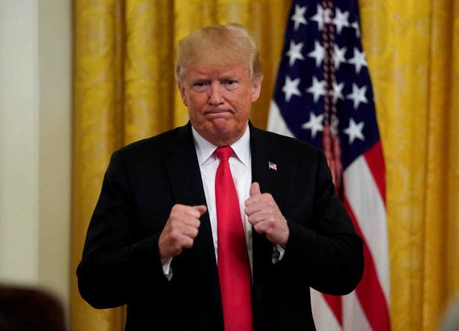 Donald Trump llamó héroes a los agentes migratorios. (Reuters)