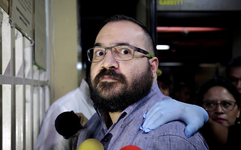 El ex gobernador de Veracruz, Javier Duarte.
